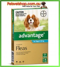 Advantage Aqua Small Dogs 4 Month Pack