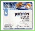 Profender Allwormer for Small Cats 2.5-5 kg Blue (5-11 lb)  2 Pack 