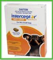 Interceptor Spectrum Chews- Very Small Dogs Up to 4 kg (up to 9 lbs)   6 Month Pack