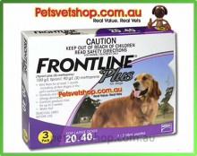 Frontline Plus (Purple) for Large Dogs 3 month pack