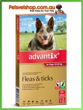 Advantix for Medium Dogs Red 3 Pack