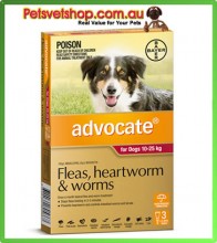 Advocate for Medium Dogs Red 3 Pack